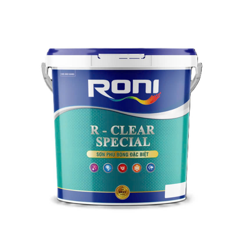 R-CLEAR SPECIAL SƠN PHỦ BÓNG ĐẶC BIỆT