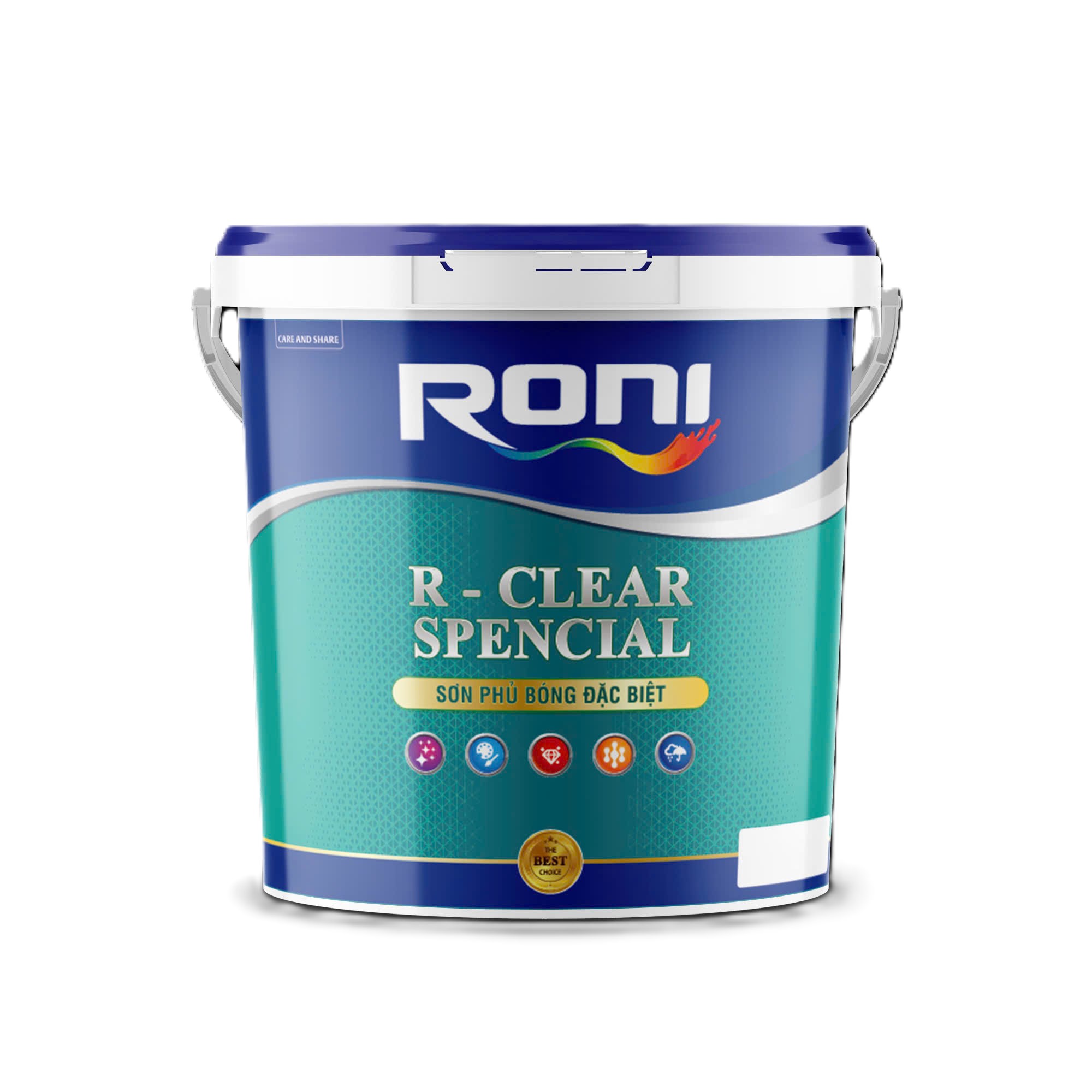 R-CLEAR SPENCIAL SƠN PHỦ BÓNG ĐẶC BIỆT